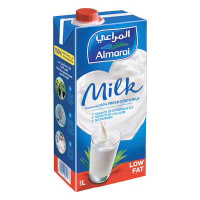 Almarai UHT Long Life Low Fat Milk, 1L
